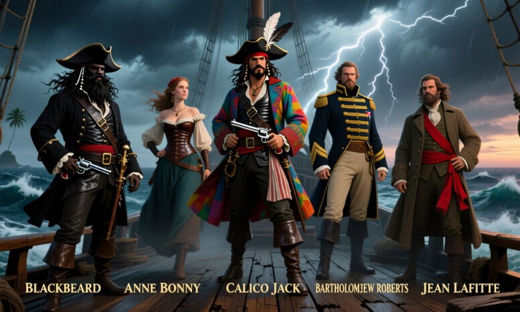 Famous Pirate Names from History