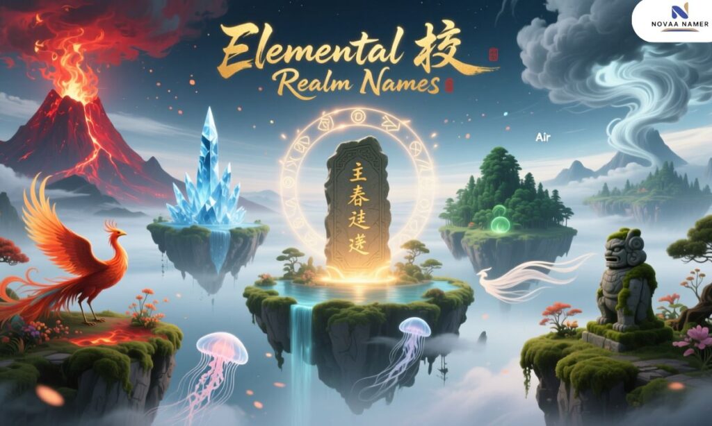 Elemental Realm Names