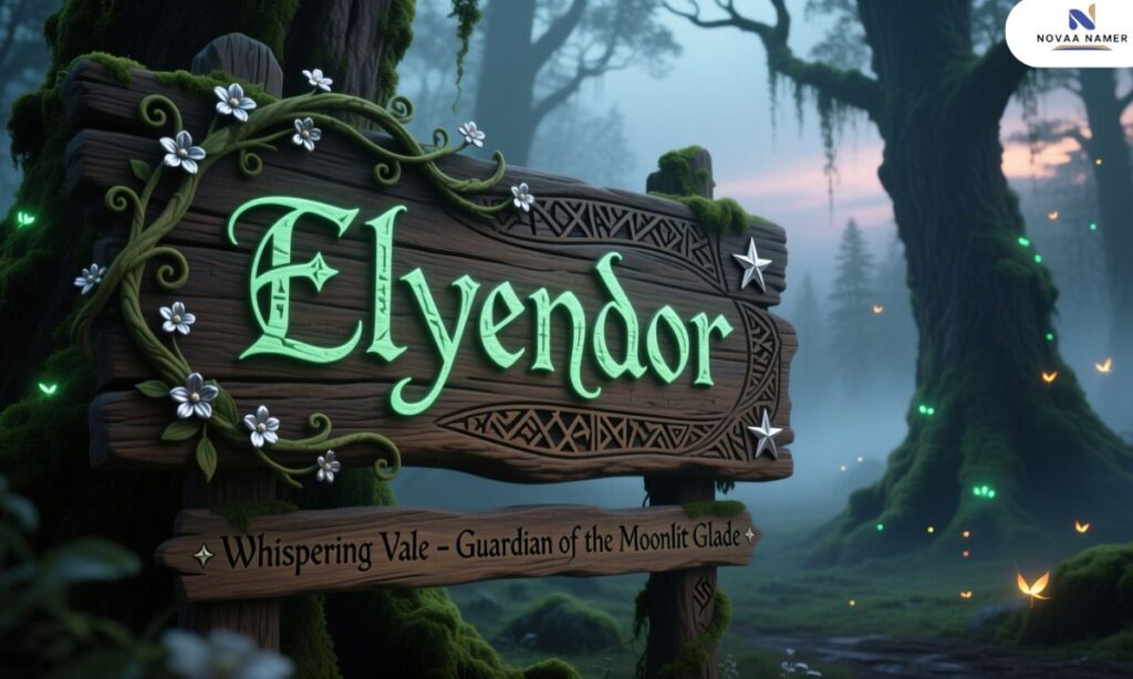 Elven Inspired Town Names