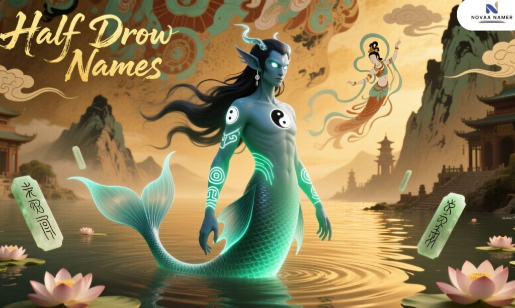 Half Drow Names