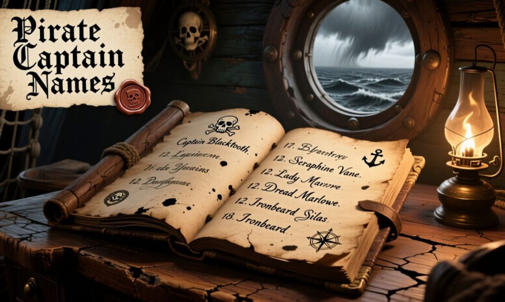 Pirate Captain Names