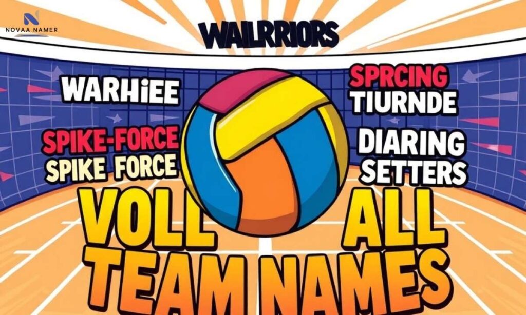 Creative Team Names for Volleyball